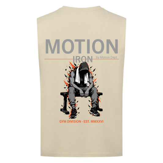 Motion Iron Oversized Gym Shirt - Sleeveless - Motion Dept