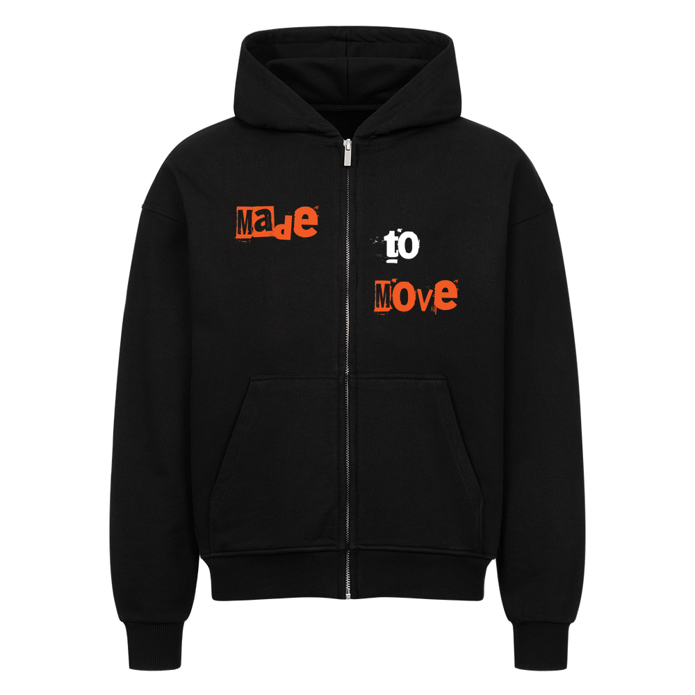 Parkour Skate Zipper Hoodie DROP ZIP Oversized