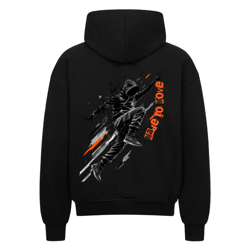 Parkour Zipper Hoodie LAUNCH ZIP Oversized
