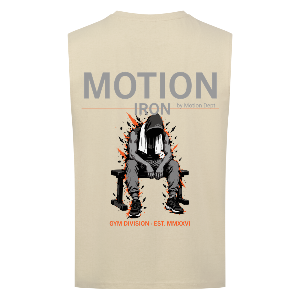 Motion Iron Oversized Gym Shirt - Sleeveless - Motion Dept