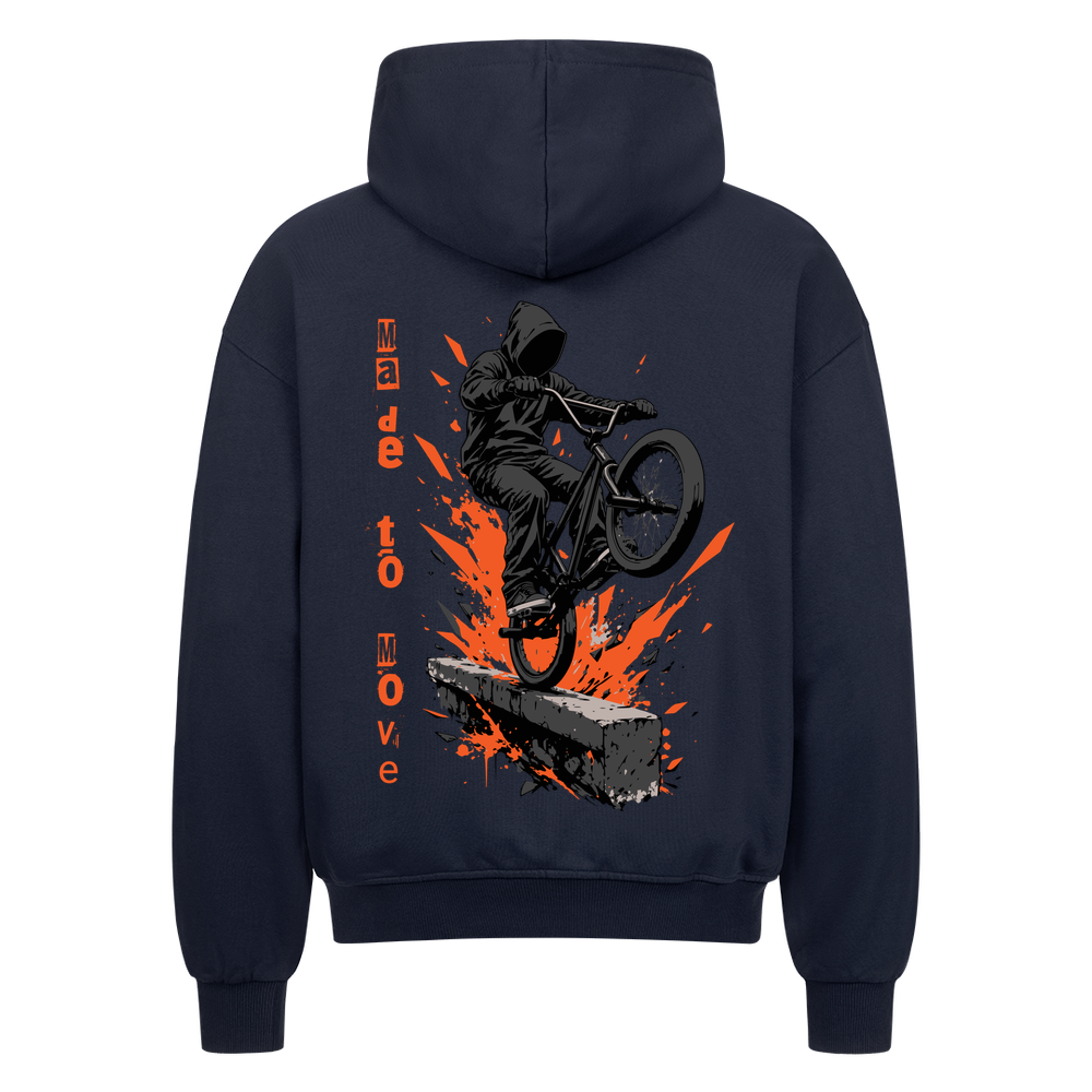 BMX Zipper Hoodie RIDE ZIP Oversized