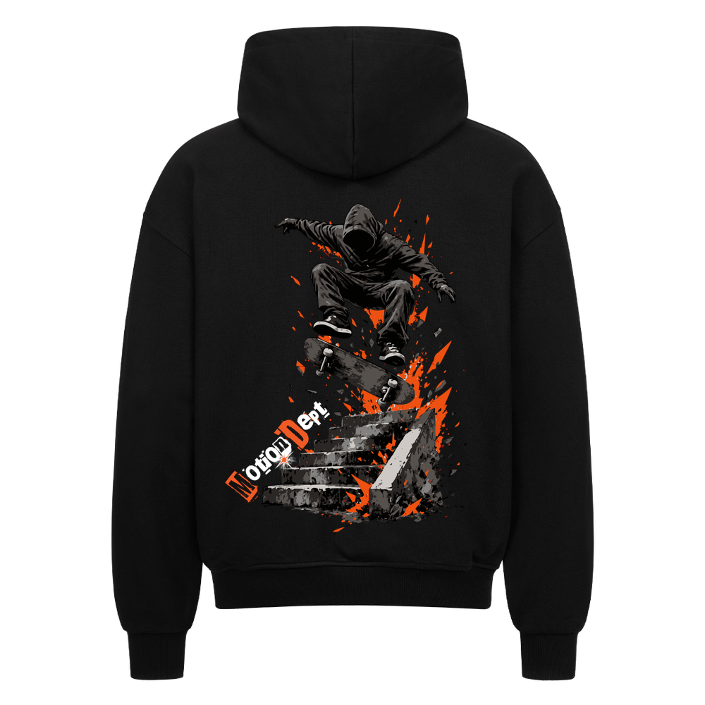Parkour Skate Zipper Hoodie DROP ZIP Oversized