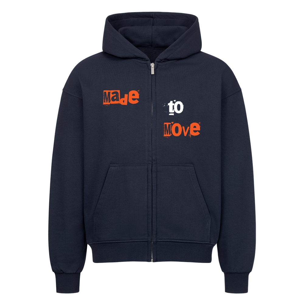 Parkour Skate Zipper Hoodie DROP ZIP Oversized