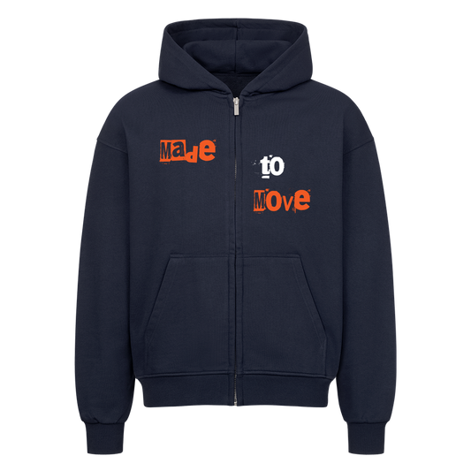 Parkour Skate Zipper Hoodie DROP ZIP Oversized