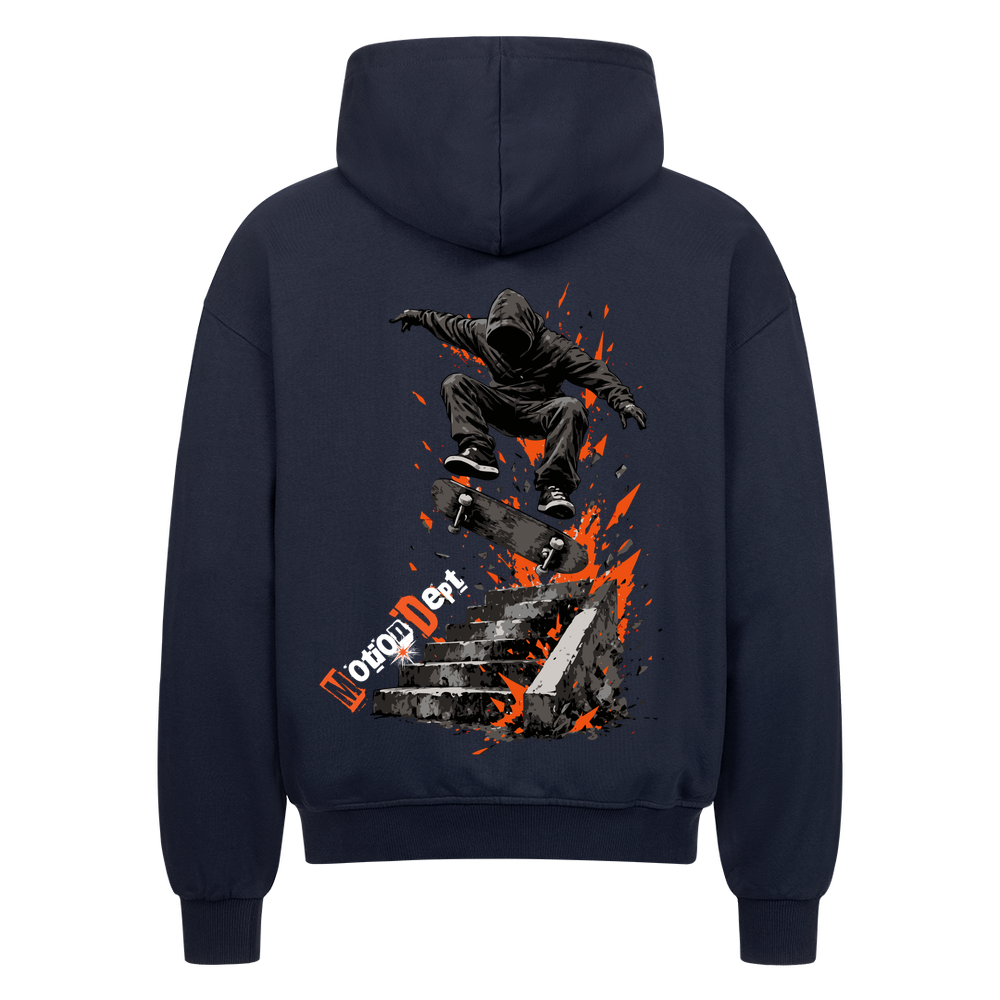 Parkour Skate Zipper Hoodie DROP ZIP Oversized