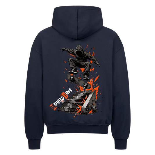 Parkour Skate Zipper Hoodie DROP ZIP Oversized