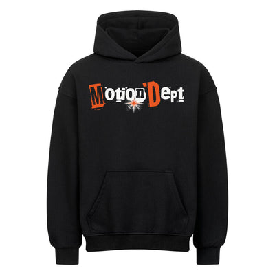 Oversized Graphic Hoodie mit großem Print Motion Dept