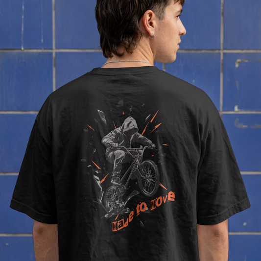 BMX Streetwear Shirt BREAK THROUGH – Oversized Tee