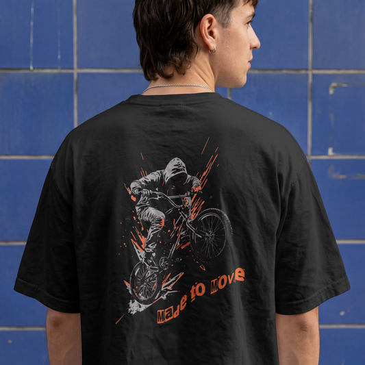 BMX Streetwear Shirt DROP LINE – Oversized Tee