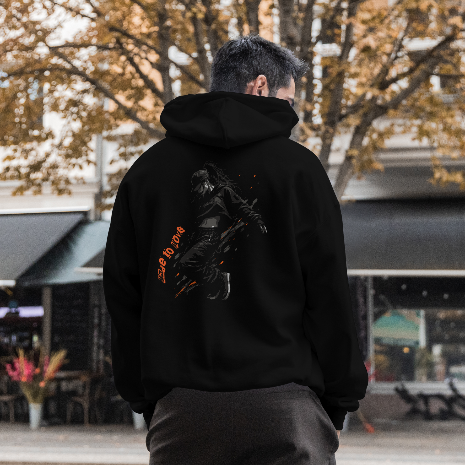 GROUND BREAK - Oversized Hoodie Streetdance Motion Dept