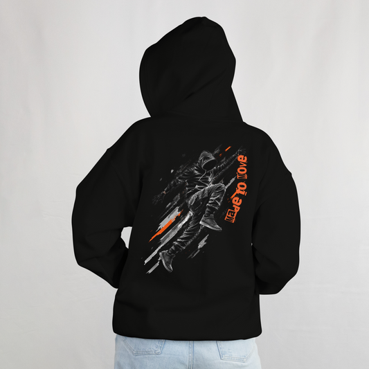 Parkour Zipper Hoodie LAUNCH ZIP Oversized