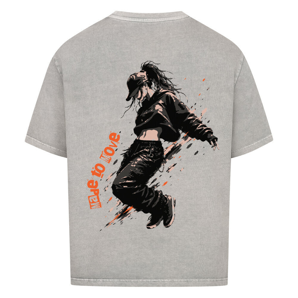 Motion Dept Made to Move Oversized Anime T-Shirt