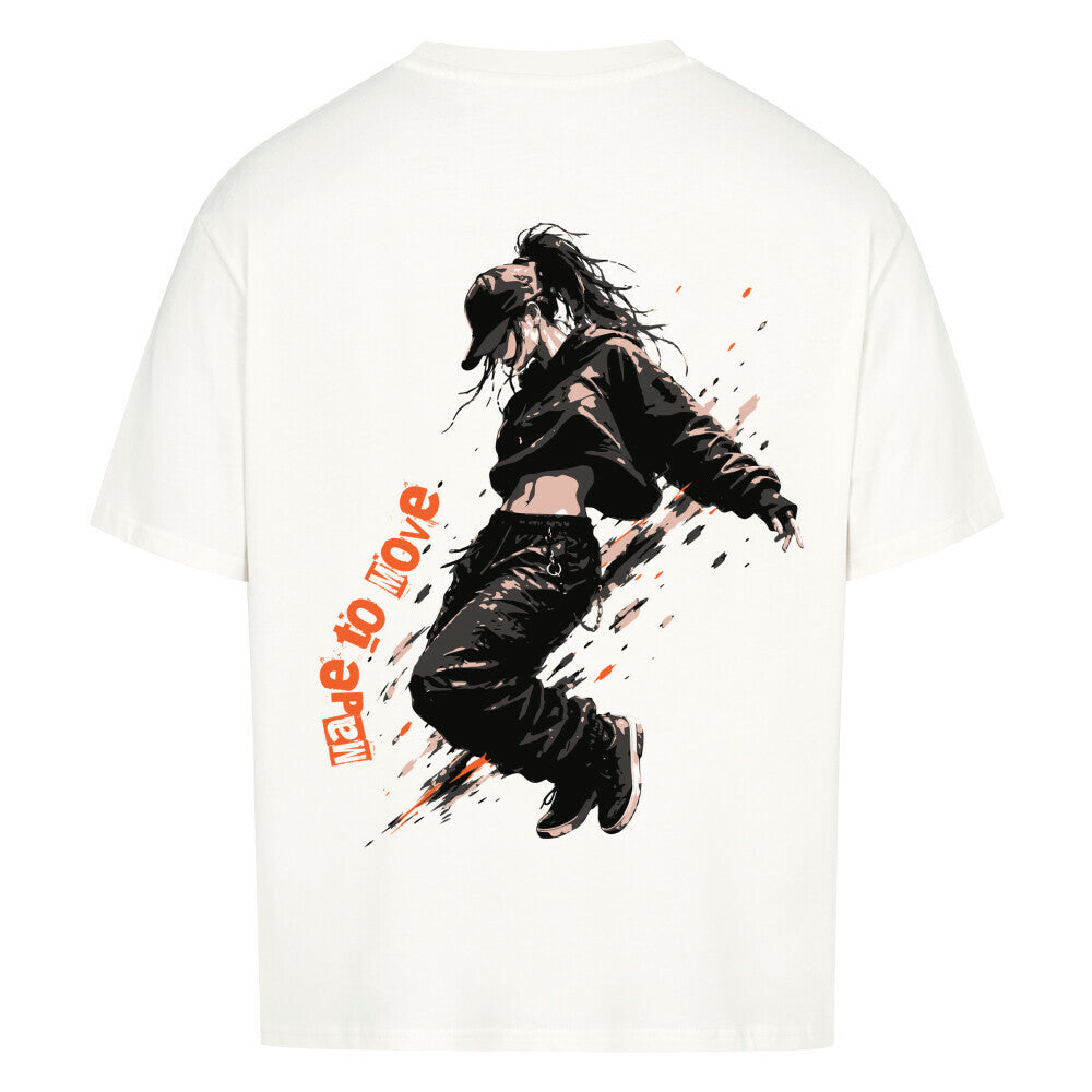 Motion Dept Made to Move Oversized Anime T-Shirt
