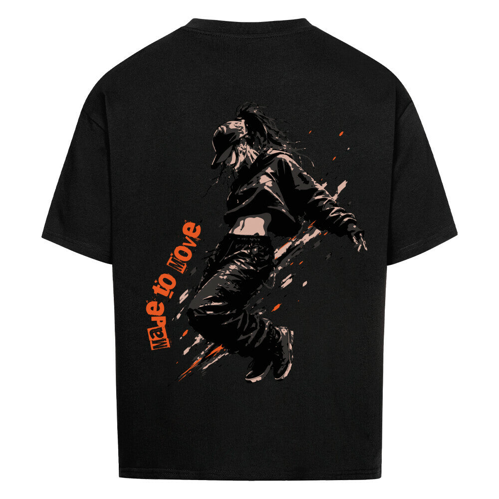  Oversized Anime T-Shirt Motion Dept Made to Move