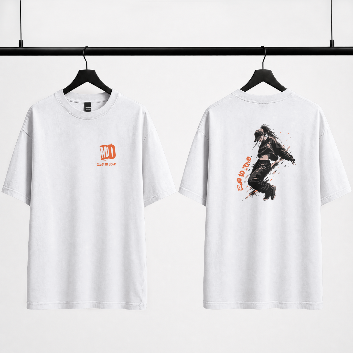 Oversized Anime T-Shirt Motion Dept Made to Move