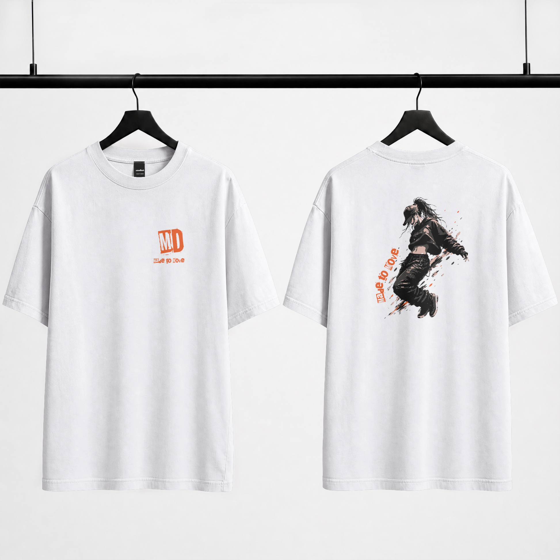Oversized Anime T-Shirt Motion Dept Made to Move